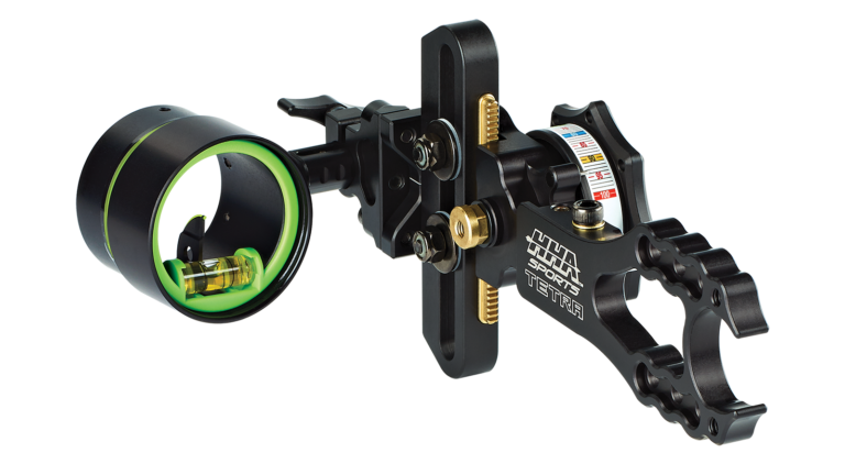 Optimizer Tetra Single Pin Adjustable Bow Sight by HHA Sports