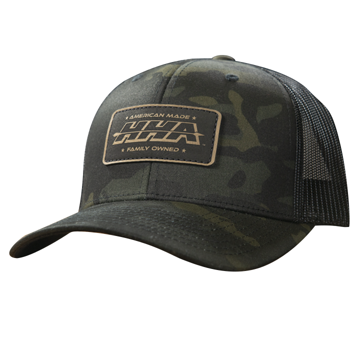 Black Camo Logo Hat - HHA Sports